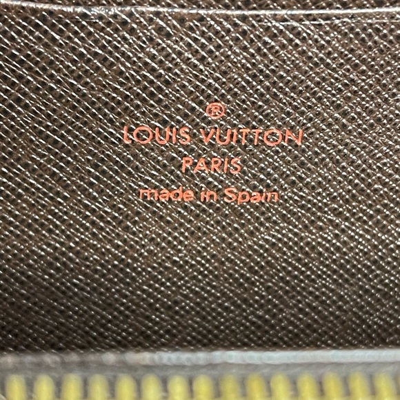 Louis Vuitton Damier Ebene zippy wallet vintage - Picture 13 of 17